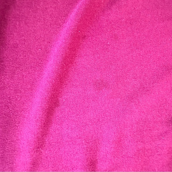 Calvin Klein Plus Size Burgundy/ Purple Faux Wrap Sequin Shoulder Dress - Picture 6 of 14